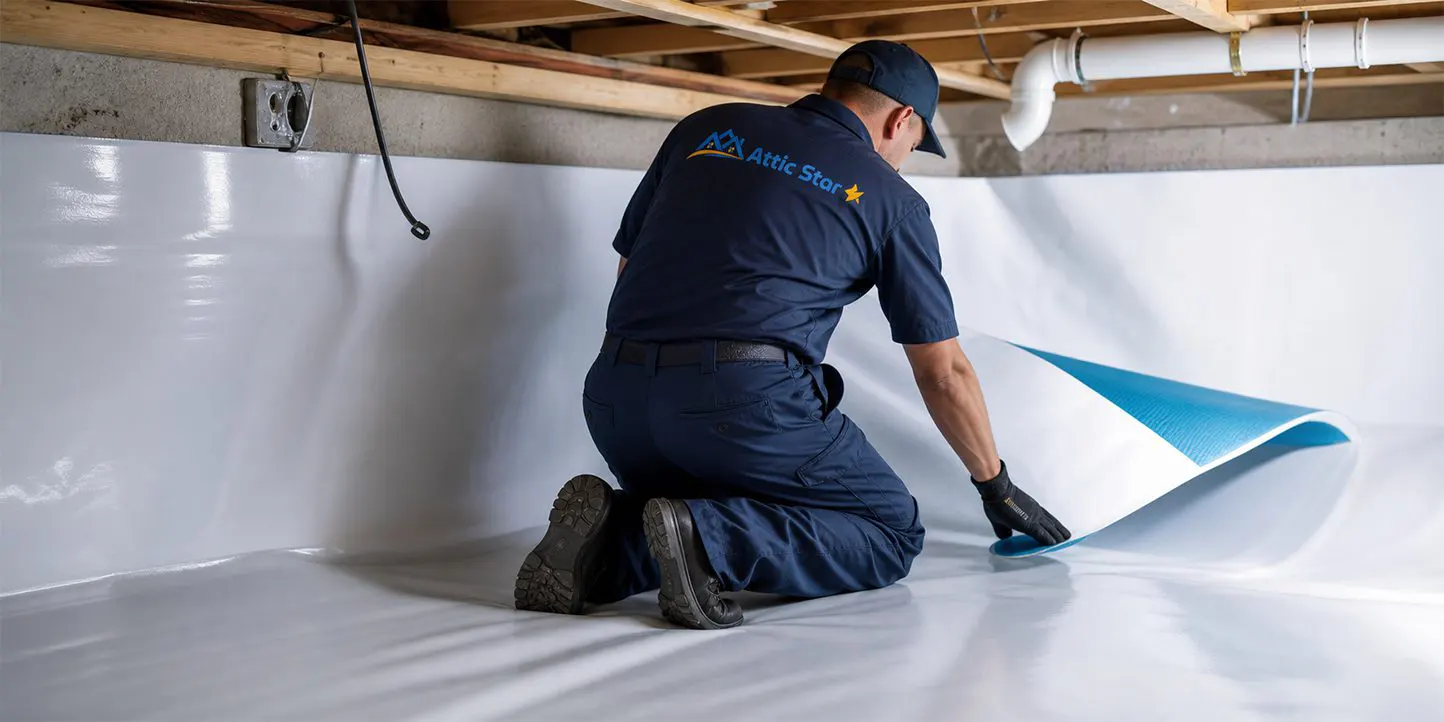 Expert Vapor Moisture Barrier Installation for Your Crawl Space