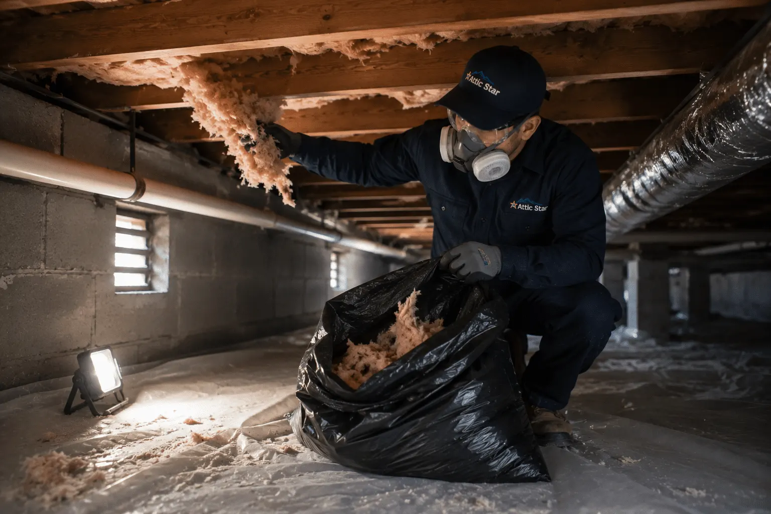 Expert Crawl Space Insulation Removal for Your Home