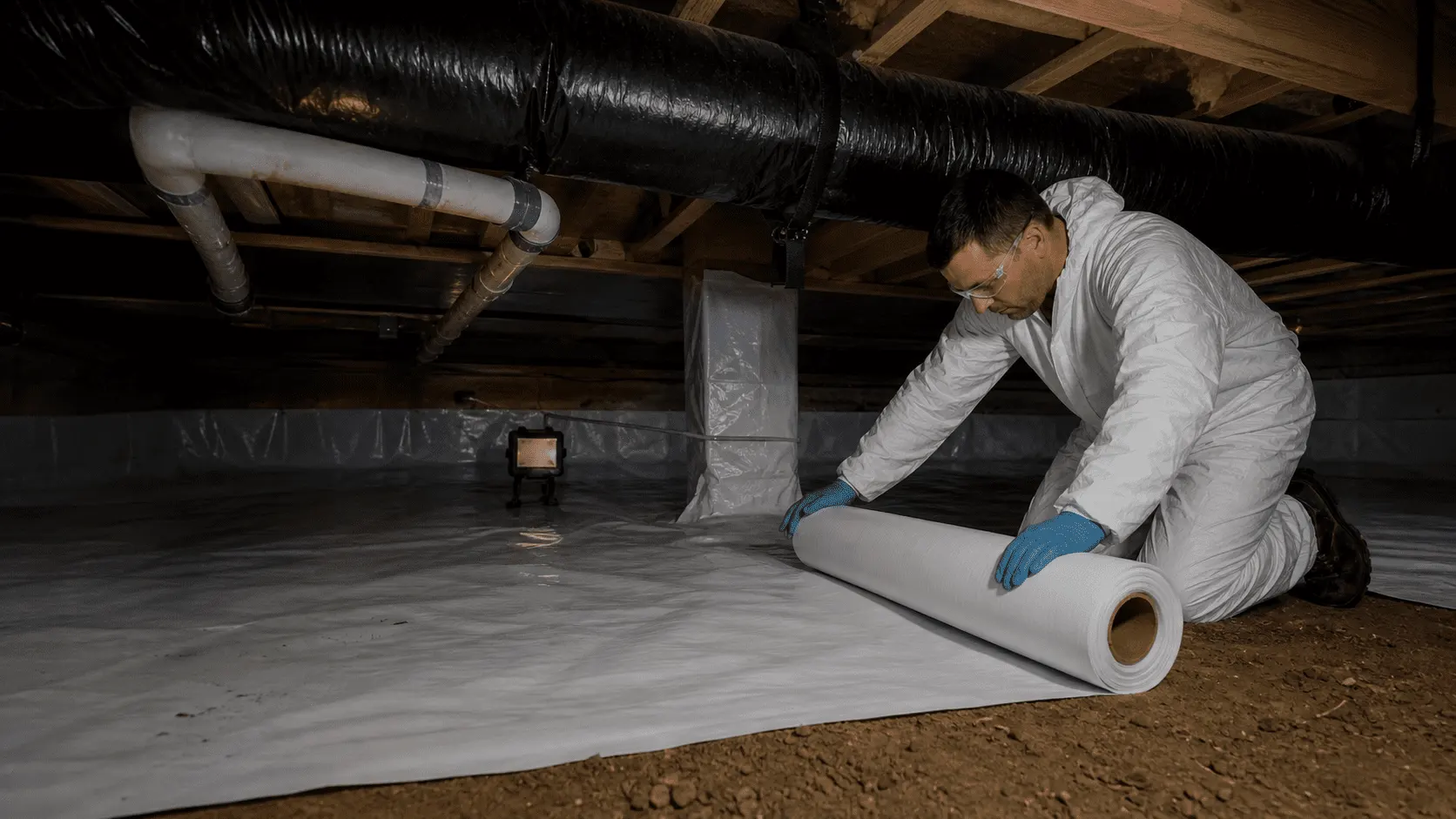 Bay Area Vapor Moisture Barrier for Crawl Spaces — Attic Star Bay Area