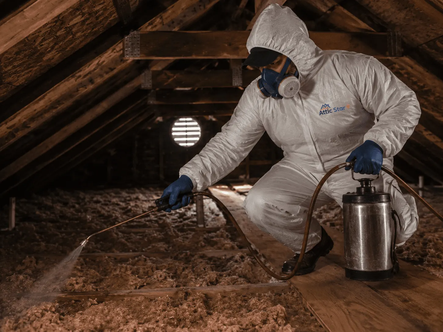 Dead animal removal sanitize — Attic Star Bay Area
