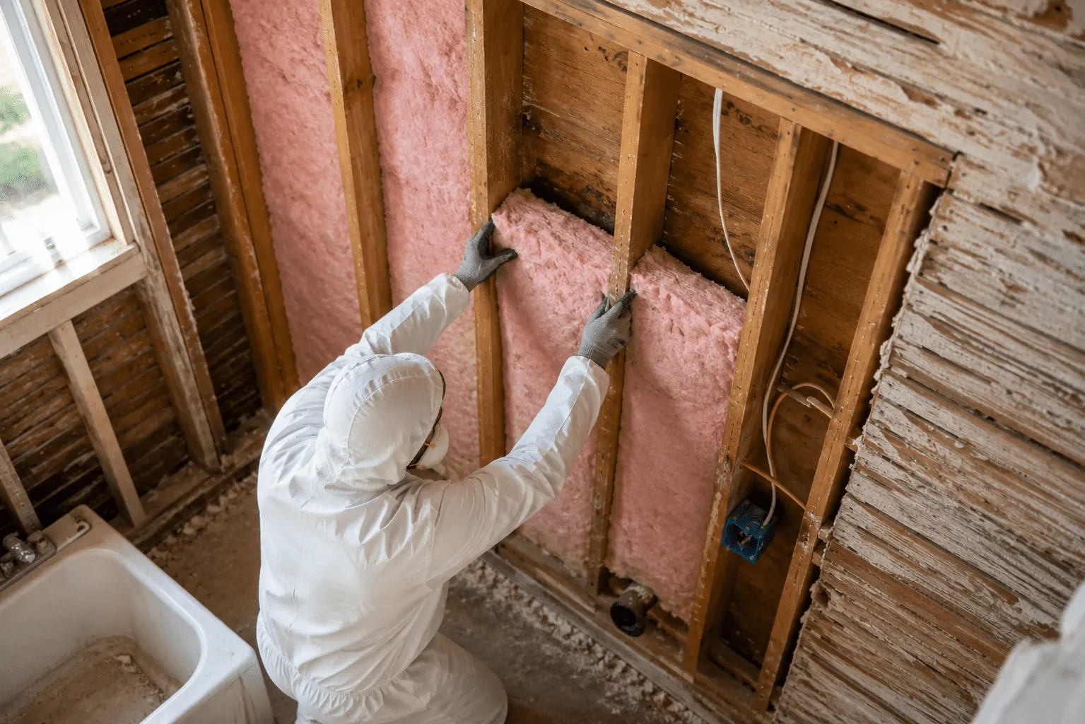 insulation replacement batt insulation close up view — Attic Star Bay Area