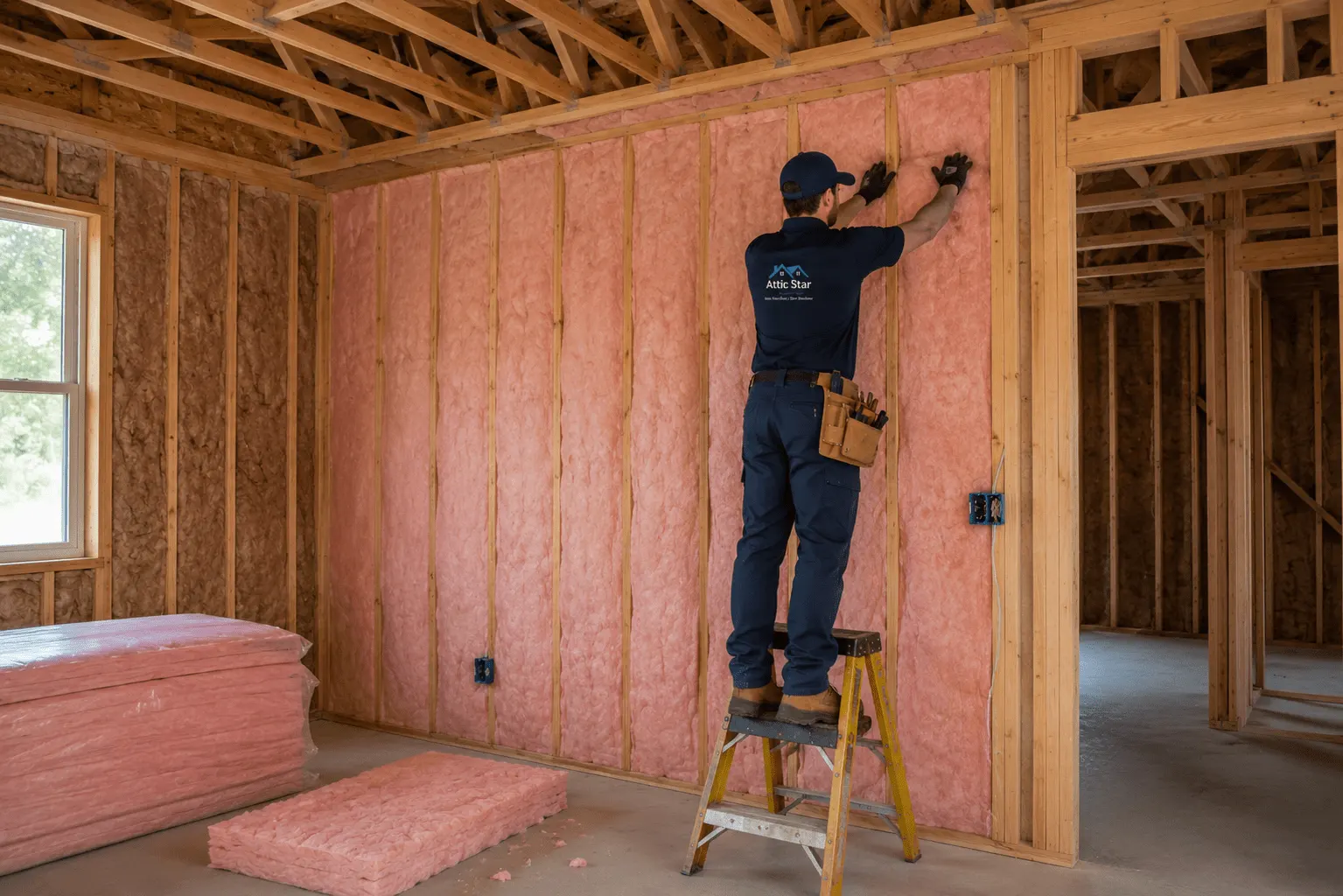 insulation replacement batt insulation walls — Attic Star Bay Area