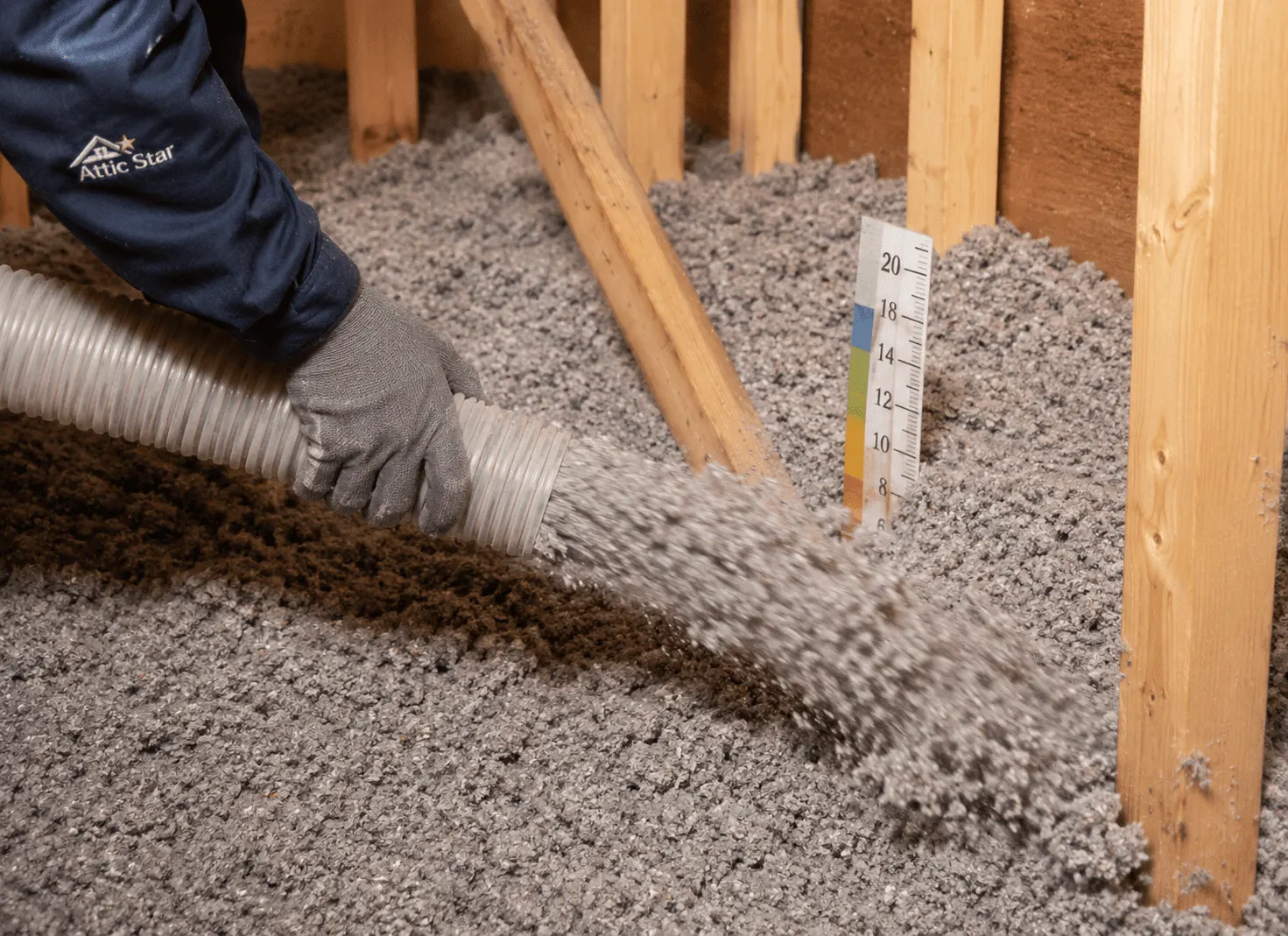 insulation replacement blown in insulation — Attic Star Bay Area