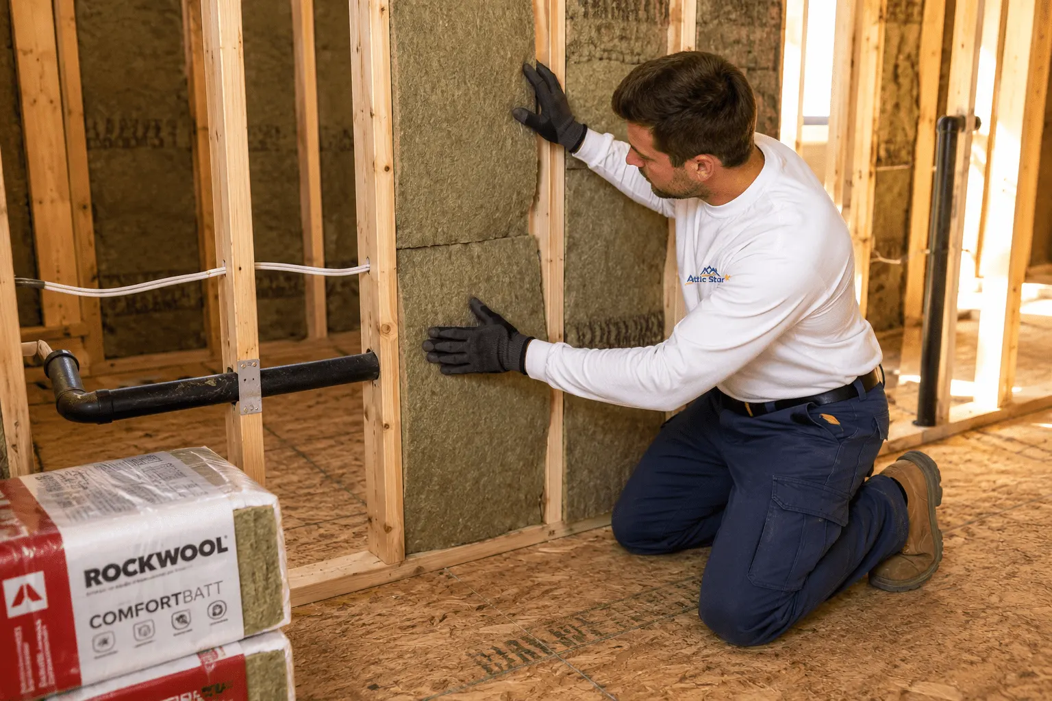 insulation replacement rockwool — Attic Star Bay Area
