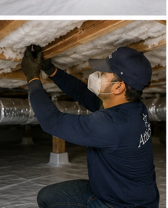 Install New Underfloor Insulation Between Joists
