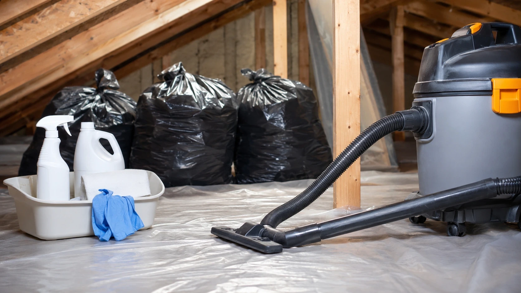 Prepare Attic Sanitation After Rodent Extermination